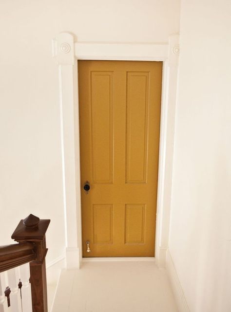 Mustard yellow door, ochre yellow Mustard Yellow Door, Mustard Yellow Front Door, Yellow Front Door, Mustard Yellow Paints, Mustard Yellow Bedrooms, Mustard Yellow Decor, Mustard Yellow Walls, Yellow Front Doors, Door Bedroom