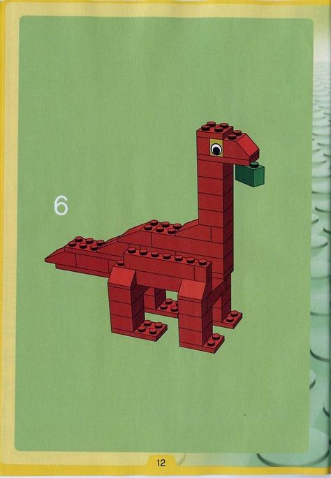 Dino Lego, Easy Dinosaur Drawing, Lego Van, Lego Therapy, Lego Basic, Lego Dinosaur, Instructions Lego, Lego Challenge, Lego Animals