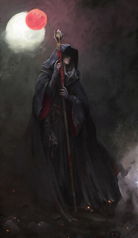 ArtStation - dark magician, Shar'ya Ardat Dark Siders, Warrior Angel, Dark Wizard, Fantasy Wizard, Dark Magician, 다크 판타지, Dungeons And Dragons Characters, Wow Art, High Fantasy