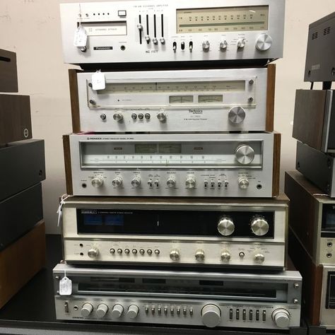 Visit Mort's to buy used stereo equipment or to sell what you no longer use. We specialize in vintage audio! Vintage Audio Equipment, Home Stereo Speakers, Stereo Equipment, Tv Vintage, Bucks County Pa, Stereo Systems, Audio Design, Stereo System, Audio Sound