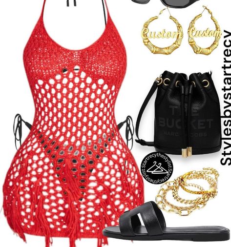 Swimsuit looks 🥰🔥🔥 Bathing Suit Looks, One Piece Bathing Suits Baddie Outfits, Red Swimsuit Outfit Black Women, Baddie Swimsuit, Baddie Swimsuit Outfits, Trendy Swimsuits Baddie, Swimsuits Baddie, Swimsuit Fits Black Women, Bathing Suits Baddie Outfits