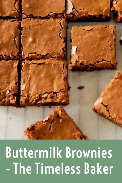 Buttermilk Brownies Recipes, Buttermilk Dessert Recipes, Buttermilk Brownies, Milk Chocolate Brownies, Buttermilk Recipes, Red Bell Peppers, Vermicelli Noodles, Chocolate Chip Cookie Bars, Glass Noodles