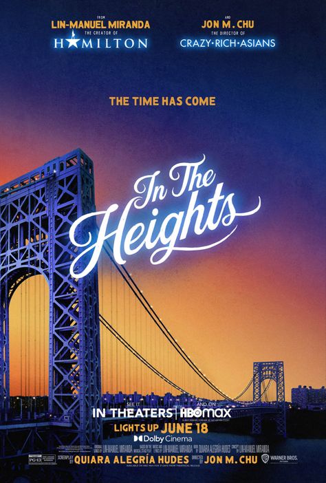 In The Heights Poster, Broadway Musicals Posters, Musical Theatre Posters, In The Heights Movie, Corey Hawkins, Leslie Grace, Melissa Barrera, Broadway Posters, Theatre Pictures