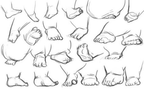 Feet Drawing, Illustration Art Kids, Book Illustration Art, Baby Drawing, 캐릭터 드로잉, Chibi Drawings, Figure Drawing Reference, Character Design Animation, Anime Drawings Tutorials