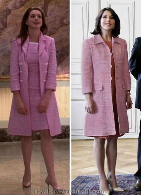 Modern Princess Outfits, Cinema Outfit, Princess Diaries 2, The Princess Diaries, Look Rose, Modern Princess, Princess Diaries, Royal Dresses, Royal Outfits