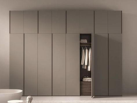 Download catalogue and price list of Melamine-faced chipboard wardrobe By tumidei, wardrobe with smooth hinged door Hinged Wardrobe Designs, Hinged Wardrobe, Wardrobe Designs, Walk In Robe, Wardrobe Design Bedroom, Wardrobe Design, Price List, Interior Designer, Hinges