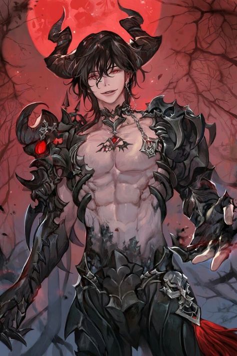 Immortal Character Design, Anime Incubus, Incubus Art, Male Villain, Novel Game, Character Making, Anime Demon Boy, Evil People, Hottest Anime Characters