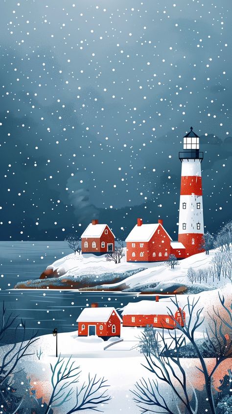 🎨🌟Unlock Best Midjourney Prompts - Click on Link in my Bio🌐🔗 Noel Illustration, A Snowy Day, Snow Pictures, Christmas Illustrations, Winter Illustration, Merry Christmas Images, Winter Wallpaper, Snowy Day, Winter Art