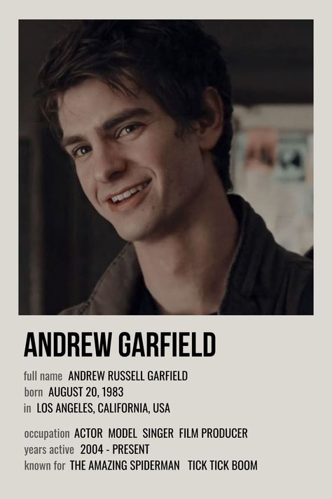 minimalistic polaroid aesthetic character poster for andrew garfield Andrew Garfield Spiderman Aesthetic, Andrew Garfield Poster, Andrew Garfield Wallpaper, Andrew Garfield Aesthetic, Hombres Aesthetic, Spiderman Andrew Garfield, Fanart 18plus, Andrew Garfield Movies, Garfield Wallpaper