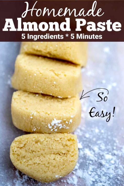 Almond Paste Cookies, Almond Paste Recipes, Marzipan Recipe, Almond Desserts, Almond Pastry, Italian Cookie Recipes, Postre Keto, Gluten Free Cookie Recipes, Paste Recipe