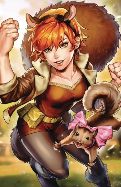 Squirrel Girl by SuJin Jo Squirrel Girl Marvel, Doreen Green, Unbeatable Squirrel Girl, Squirrel Girl, Greatest Villains, Flying Squirrel, Super Human, Young Avengers, Marvel Girls