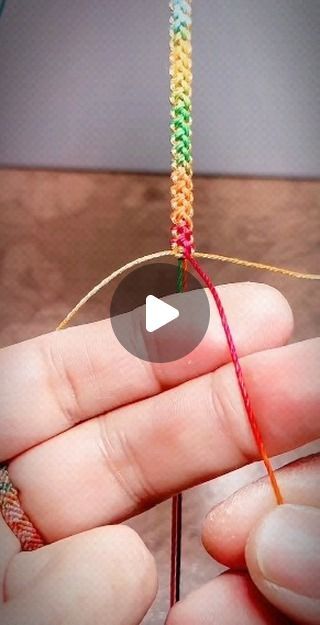 Life Hack Gadgets on Instagram: "how to make friendship bracelets with colour full strings" Bracelet String Ideas, Friendship Bracelets Men, Cool String Bracelets, How To Make Friendship Band, Boy Friendship Bracelets, How To Make A Bracelet With String, How To Make Friendship Bracelets, Friendship Bracelet With Beads, Adjustable Hand-strung Bangle Friendship Bracelets