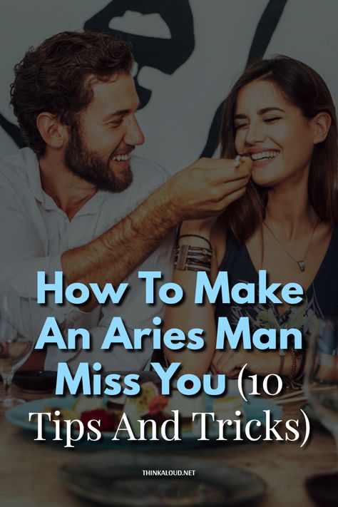 Argh, an Aries man might be all mention and ego, but that’s never stopped you before. Whether you’re dating an Aries man or planning on snatching his attention, you might be wondering how to make an Aries man miss you. Worry not, we’ve got your back with a few tips and tricks!


#thinkaloud #pasts #properly #lovequotes #love #loveit #lovely #loveher #loveyou #loveyourself #lovehim #adorable #amor #life #bae #beautiful #couple #coupleblog #couplegoals March Aries Men, Aries Male Facts, Aries Man Gemini Woman Relationships, Aries Man And Gemini Woman, Aries Men In Love, Aries Man Traits, Aries Boyfriend, Aries Man In Love, Aries Relationship