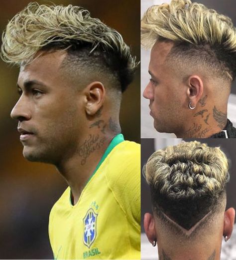 Blonde Highlights Layer Cut Types Of Haircuts Men, Neymar Hairstyle, Hairstyle Neymar, High Top Haircut, Low Fade Curly Hair, Tanner Fox, Brazil Hair, Neymar Jr Hairstyle, Barcelona Wallpapers