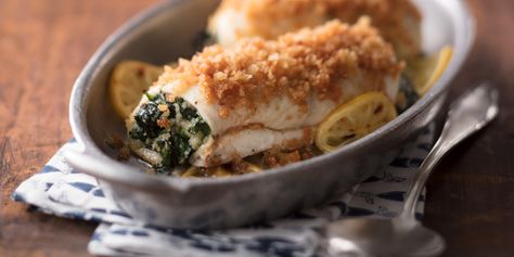 Florida Spinach Stuffed Flounder Roulade : Fresh from Florida Stuffed Flounder Recipes, Flounder Recipes Healthy, Fish Florentine, Stuff Flounder Recipes, Stuffed Flounder, Flounder Recipes, Recipes Spinach, Fish Dinners, Florida Food