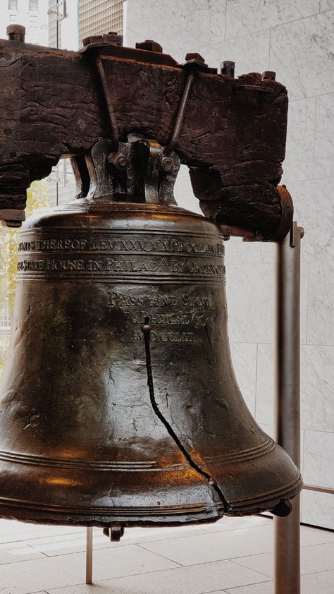 Liberty Bell Philadelphia Pennsylvania Liberty Bell Aesthetic, Liberty Bell Philadelphia, Pennsylvania Photography, Liberty Kids, Middle America, Alberta Travel, Flag Tattoo, Sea To Shining Sea, Vacation Usa