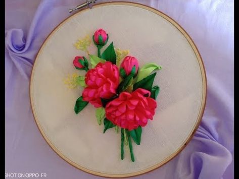 Sulam Pita - Kreasi Bunga Cantik dan Unik #2 - YouTube Tutorial Sulaman Pita, Sulam Pita, Fabric Manipulations, Sulaman Pita, Camellia Flowers, Ribbon Embroidery Tutorial, Flower Video, Camellia Flower, Embroidery Tutorial