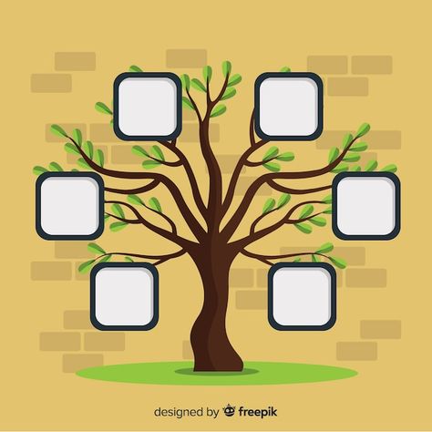 Vector photo frames on tree | Premium Vector #Freepik #vector Family Tree Drawing, Photo Frame Tree, Family Tree Photo Frame, Black Roses Wallpaper, Family Tree Photo, Family Tree Frame, Family Tree Template, Tree Templates, Family Photo Frames