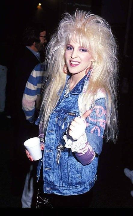 80s Metalhead, Janet Gardner, Metal Hairstyles, 80s Big Hair, 80s Rock Fashion, 80's Hair, 80s Hair Metal, Rocker Hair, 80s Glam