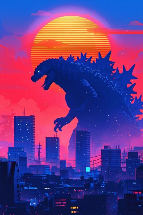 Godzilla Side View, Godzilla 4k Wallpaper, Godzilla 1954 Art, Godzilla Aesthetic, Godzilla Quotes, Mega Godzilla, Godzilla Logo, Godzilla Artwork, Toyota Motorhome