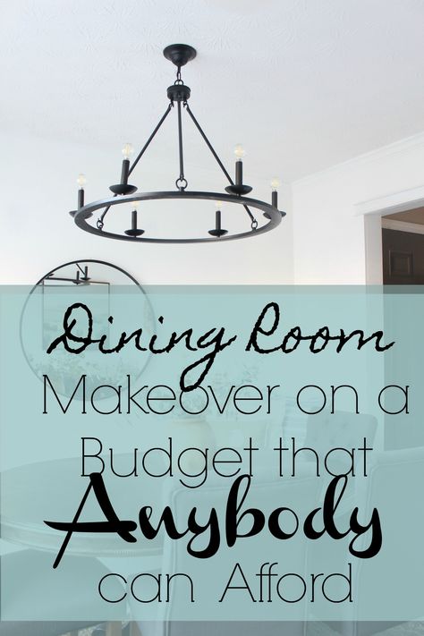 Dining Room Makeover on a Budget Reveal Inexpensive Dining Room Ideas, Dining Room Decor Ideas On A Budget, Dining Room Makeover On A Budget, Dining Room On A Budget, Dining Room Update Ideas, Small Dining Room Inspiration Cozy, Cheap Dining Room Ideas, Easy Dining Room Makeover, Cheap Dining Room Makeover