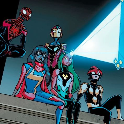 The Champions Marvel, Viv Vision Icon, Ms Marvel Comic Icons, Champions Marvel, Viv Vision, Ms Marvel Comic, Nova Marvel, Vision Avengers, Sam Alexander