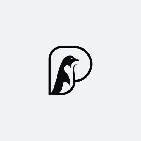 Supermarket Uniform, Penguin Icon, Trade Logo, Penguin Cartoon, Penguin Logo, Animal Vector, Design Hacks, Design Hack