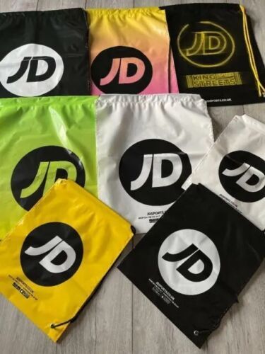 4 X JD Sports Drawstring NEW BUNDLE: All colours available Jd Bag, School Core, Sports Direct, Pe Bags, Year 8, School Things, String Bag, Puma X, Drawstring Bags