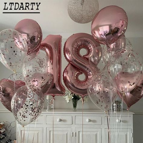 Bride Balloon, Rose Gold Bride, Bride To Be Balloons, Balloon Wedding, Wedding Balloon Decorations, Cute Birthday Pictures, Balloon Gift, 18th Birthday Party, Happy Birthday Balloons