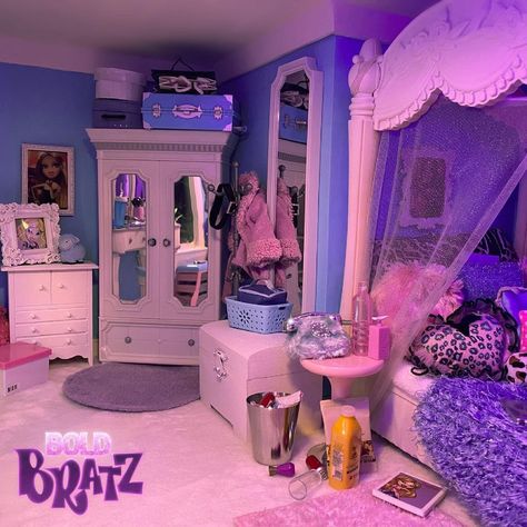 Bratz Bedroom, 2000s Room, Room Deco, Cute Bedroom Decor, Cute Room Ideas, Pretty Room, Dreamy Room, Teen Bedroom Decor, Interior Modern