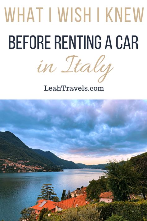 Think renting a car and driving in Italy is as simple? Think again! Here are the things I wish I knew prior to renting a car in Italy. First Time Trip To Italy, Northern Italy Road Trip, Turo Car Rental Tips, Turo Car Rental, Renting A Car In Ireland, Driving In Italy, Naples Italy, Italy Tours, I Wish I Knew