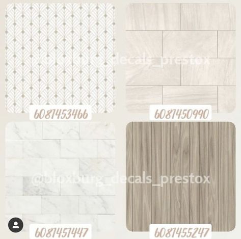 Bloxburg House Wallpaper Codes, Decal Wall Bloxburg, Bloxburg Decals Codes Wallpaper Living Room, Bloxburg Beige Decals Codes, Bloxburg Farmhouse Wallpaper Codes, Walls For Bloxburg, Modern Paintings Bloxburg, Bloxburg Linen House, Kitchen Tiles Bloxburg Codes