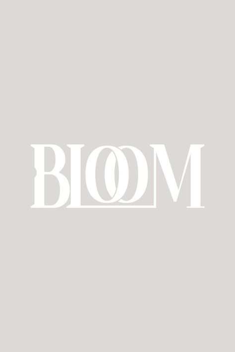 Bloom logo design Bloom Logo Design, Bloom Logo, Unique Words Definitions, Flower Logo Design, Logo Design Typography, Word Definitions, Flower Logo, Unique Words, Text Logo