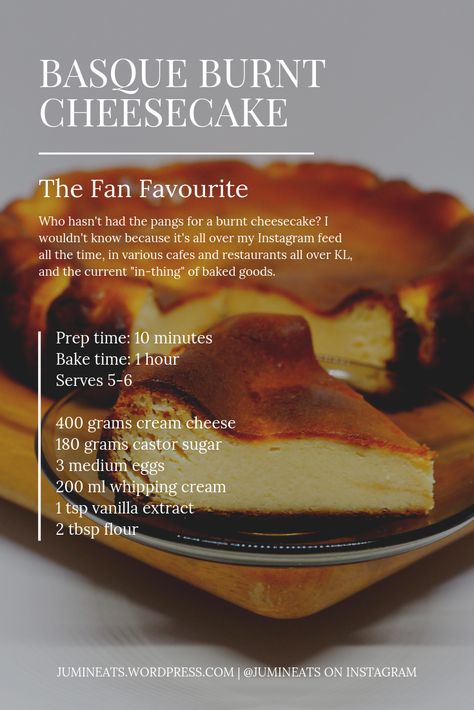 James Martin Basque Cheesecake, Basque Cake Recipes, Bisque Burnt Cheesecake, Basque Burnt Cheesecake Recipes, Small Batch Basque Burnt Cheesecake, Sansabestian Cheesecake, Burn Cheesecake Recipe, Best Basque Burnt Cheesecake Recipe, Bask Cheesecake Recipe