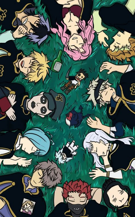 Black Clover Wallpaper, Clover Wallpaper, Black Bulls, Anime Bebe, Clover 3, Clover Manga, Black Clover Manga, Latest Anime, Anime Episodes