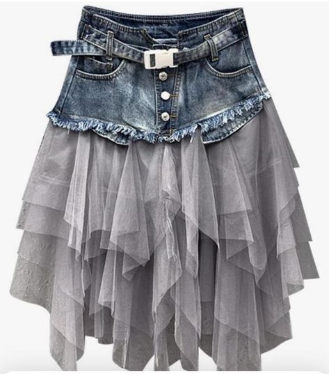 Denim Skirt Sewing Pattern, Denim Skirt Sewing, Diy Denim Skirt, Skirt Diy, Skirt Sewing Pattern, Skirt Sewing, Fashion Design Patterns, Denim Projects, Diy Skirt