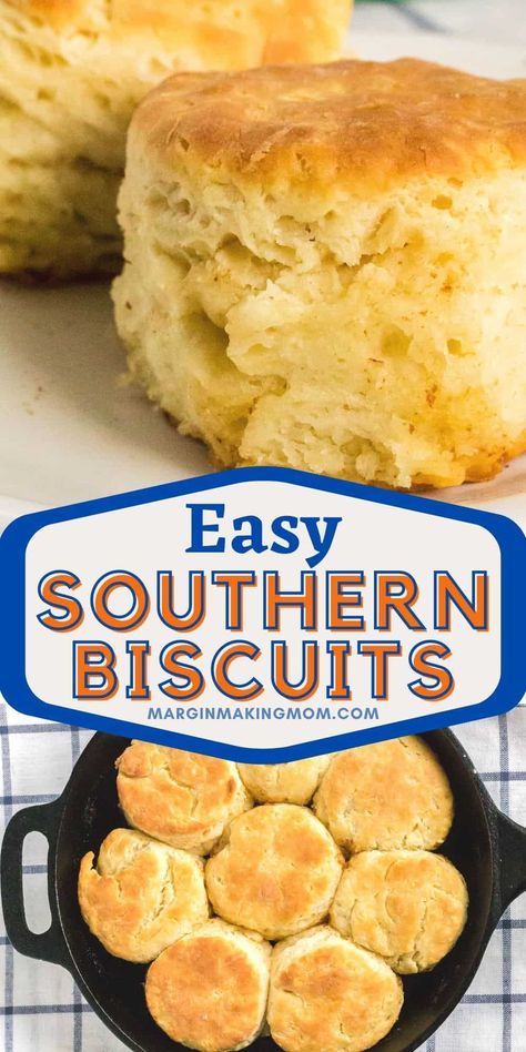 These easy homemade biscuits have a secret ingredient that makes them extra tender and fluffy--sour cream! They are simply heavenly, with a lightly crispy exterior and a divine, fluffy interior. Plus, they're so easy to make! Easy Self Rising Flour Biscuits, Sour Cream Biscuit Recipe, Easy Homemade Biscuits All Purpose Flour, Easy Biscuit Recipe All Purpose Flour, Sour Cream Biscuits Easy, Fluffy Biscuits Homemade, Homemade Biscuits Easy, Homemade Southern Biscuits, Fluffy Homemade Biscuits