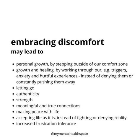 Embrace Discomfort Quotes, Discomfort Quotes, Embrace Discomfort, Uncomfortable Feelings, Better Mindset, Face Reality, Education Post, Writing Therapy, Teaching Life