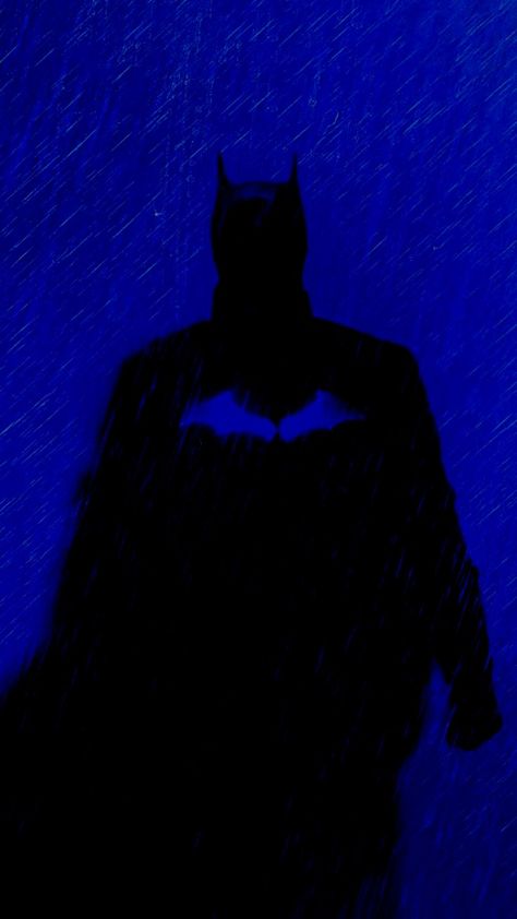 Blue Batman Wallpaper, Batman Pattinson, Blue Batman, Batman Aesthetic, Blue Superhero, Printmaking Ideas, Batman 2022, Game Of Thrones Artwork, Wallpaper Vibes