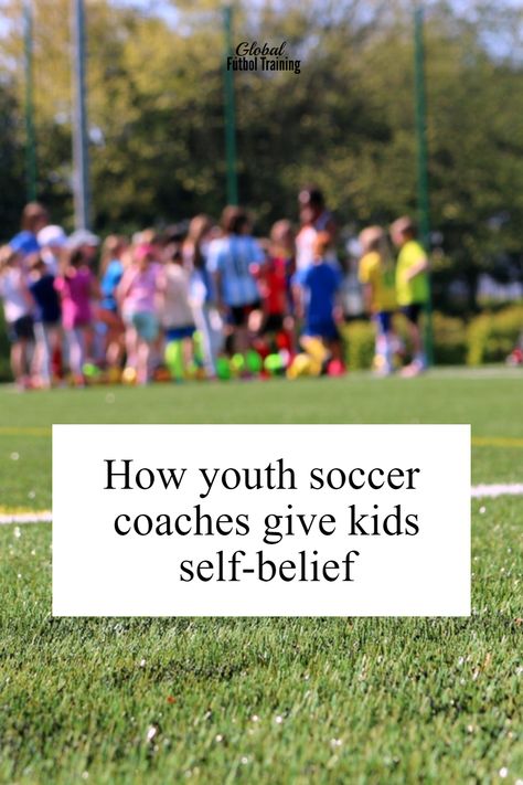 'Youth coaches will impact more kids in 1 year more than most people will in a lifetime.' Study shows kids who play soccer are more confident and are less worried about what others think of them. Find out what youth soccer players like and don't like in a coach and what drives them to work harder. Get the age breakdown and timeline for sports maturity. What are the golden ages for youth soccer development? Also, learn how youth soccer coaches can give players self-belief. Coaching Kids Soccer, Coaching Sports, Coaching Youth Sports, Coaching Youth Soccer, Coaching Soccer, Soccer Coach, Sports Psychology, What Others Think, College Soccer