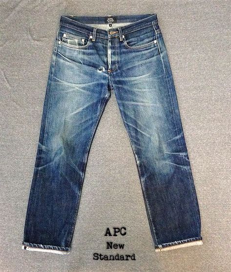 The Evolution of Jeans: Pictures, Scones and Tea Apc Jeans, Men's Denim Style, Best Jeans For Women, Denim Workwear, Denim Inspiration, Custom Jeans, Denim Ideas, The Count, Denim Wear