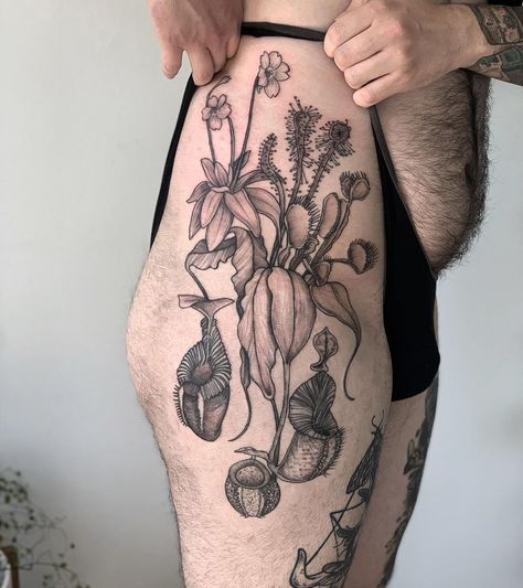 Mastectomy Tattoo, Dinosaur Tattoos, Sick Tattoo, Sweet Tattoos, Plant Tattoo, Botanical Tattoo, Modern Tattoos, Little Tattoos, Tattoo Sleeve