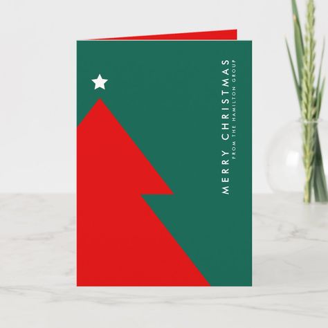 MERRY CHRISTMAS Business Company Corporate Christmas Cards For Business, Christmas Card Corporate, Modern Christmas Card Design, Corporate Christmas Card Design, Company Holiday Card Design, Christmas Design Poster, Business Christmas Card, Company Holiday Cards, Company Christmas Cards