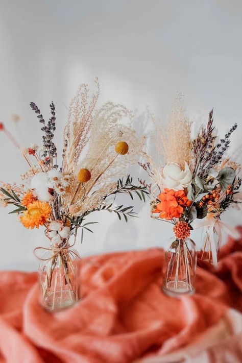 Feather centerpiece wedding