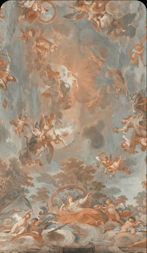 Angel Wallpaper, Rennaissance Art, Aesthetic Painting, Iphone Background Wallpaper, Ethereal Art, Pastel Wallpaper, Classical Art, Wallpapers Vintage, Aesthetic Iphone Wallpaper