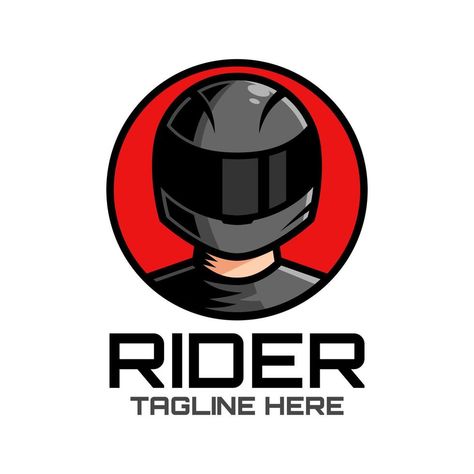 Rider Logo Design, Biker Logo Design, Logo Moto, Rider Logo, Motor Logo, Edited Pictures, Biker Logo, Kids Cartoon Characters, Bike Logo