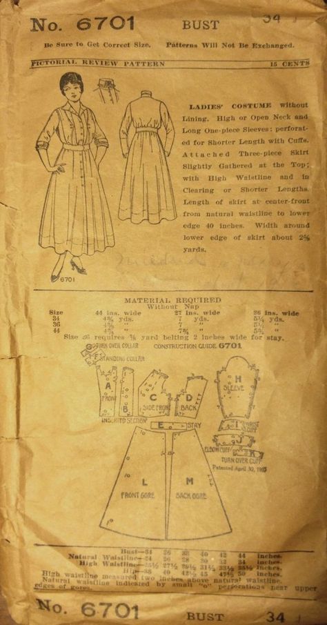 1910s Dress, Vintage Clothes Patterns, Economics Books, 1910s Fashion, Fashion Sewing Tutorials, Edwardian Dress, Costume Patterns, Pattern Collection, Coat Patterns