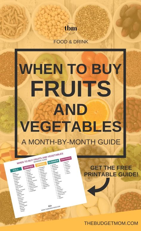 Seasons Chart, The Budget Mom, Vegetable Chart, Fruit Nutrition, Budget Mom, Nutrition Chart, Vegan Nutrition, Healthy Veggies, Nutrition Guide