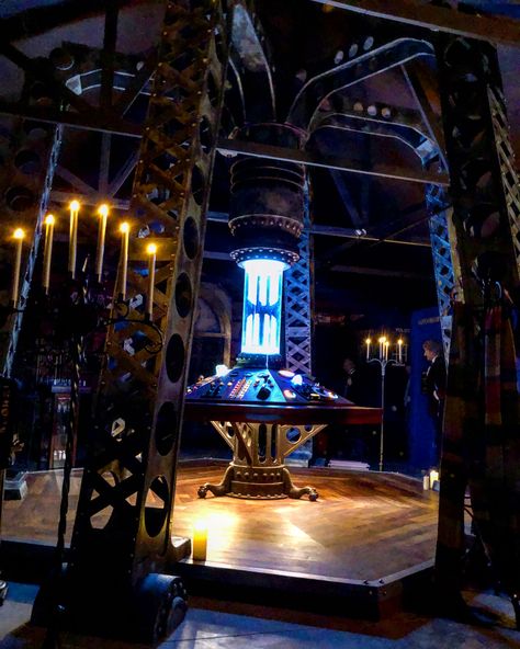 Pic of interior of my WHOseum Doctor Who Icons, Tardis Interior, Doctor Who Aesthetic The Tardis, Tardis Interior Wallpapers, Tardis Console Concept, Fan Made Tardis Interior, Inside The Tardis, Steampunk Interior, Doctor Love