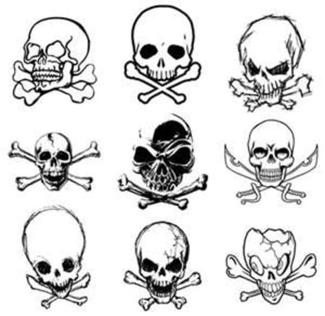 Tiny Skull Tattoos, Skull Finger Tattoos, Small Skull Tattoo, Skull Tattoo Designs, Simple Skull, Kunst Tattoos, Skull Art Drawing, Skulls Drawing, Small Skull